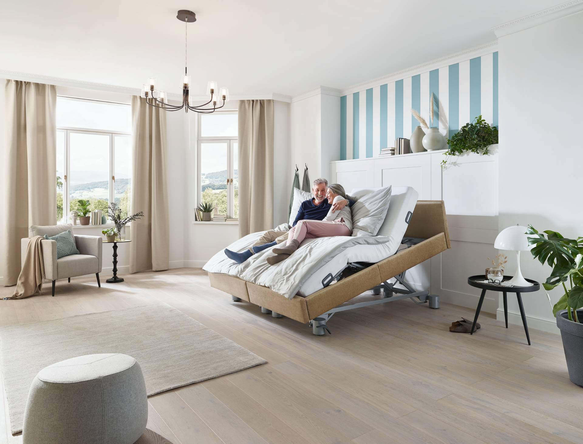 Libra Partner - Traumhafter Schlaf für Paare - Libra von Stiegelmeyer das Senioren Komfort Pflegebett